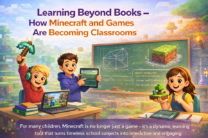 Learning Beyond Books – How Minecraft and Games Are Becoming Classrooms